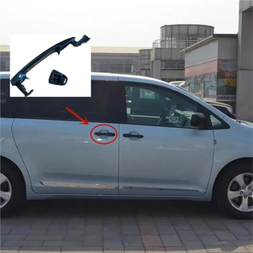 Poignées de porte extérieure pour Scirocco remplacer cache perdu - 4