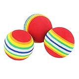 El fútbol de espuma para gatos satisface el deseo de su perro de masticar de forma natural y reduce su ansiedad y aburrimiento. Es muy adecuado para agarrar, masticar y sacar los dientes