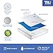 TRU Lite Bedding Waterproof Mattress Protector - Bed Cover - Smooth Breathable Mattress Cover - Protection from Stains and Odors - Queen Size