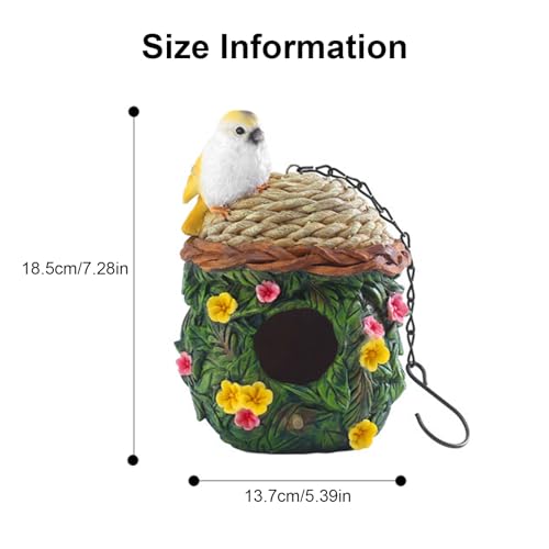 Maison à suspendre pour oiseaux : protégez vos perroquets des intempéries - 5