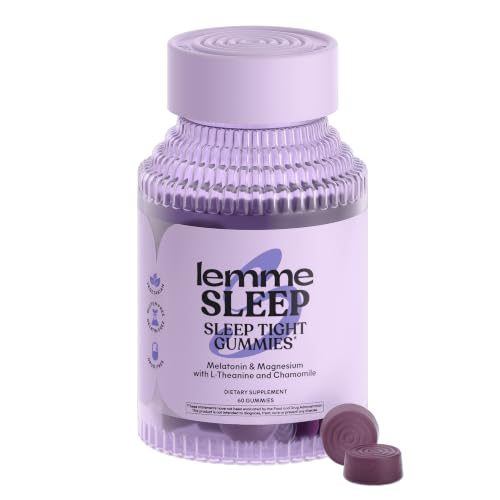 Lemme Sleep Gummies with 5mg Melatonin, 30-Day...