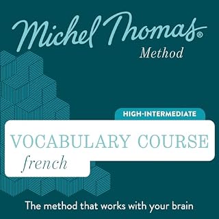 Diseño de la portada del título French Vocabulary Course (Michel Thomas Method) - Full course
