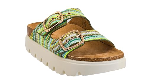 Image of Corkys Footwear Hey Girl Womens 1 inch Rumor Has It Platform Sandals, Featuring Two Adjustable Buckles, A soft Footbed, And A Lug Outsole, Perfect For Summer