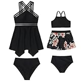 Lazeny Traje de Baño Mujer Niñas,128)