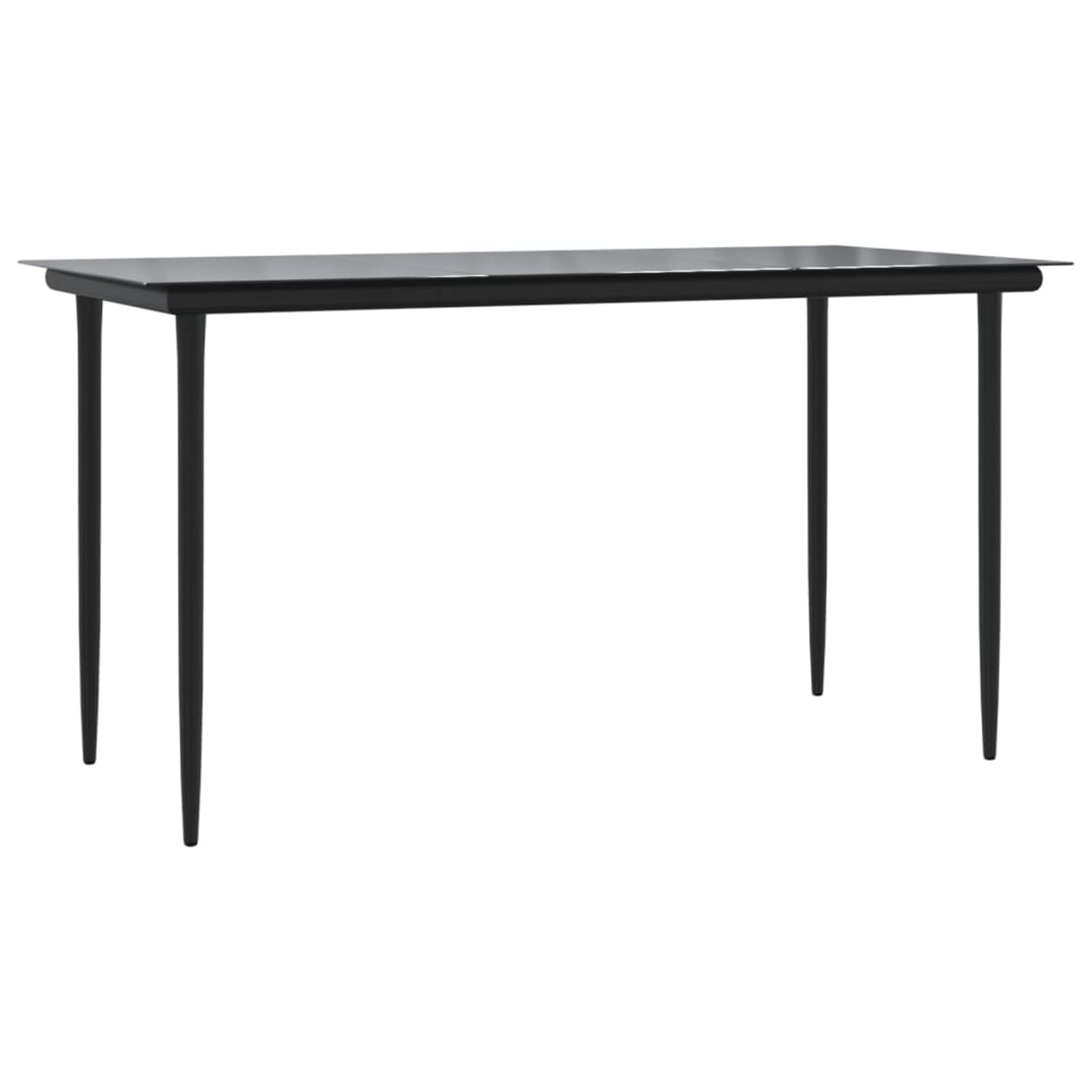 3185151 Set da Pranzo Giardino 5pz Nero e Grigio con Cuscini Polyrattan Testata in Legno,Testata Letto Matrimoniale Muebles Dormitorio Spalliera Letto Testiere per Letto Matrimoniale