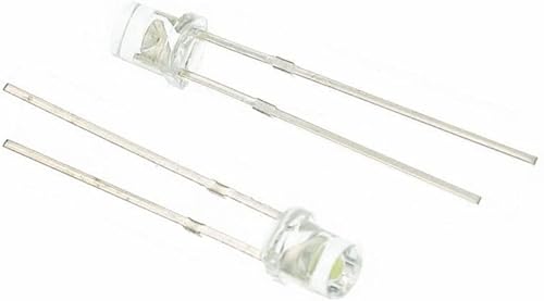 Miniatura 10 de 100pcs 0.118 in LED Diodo emisor de luz plana superior caliente blanco rojo azul verde UV naranja amarillo rosa Color bombilla lámpara 2V 3V