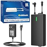 MineCtrl Universal Battery Pack for Reclining Furniture, 6000mAh Wireless Couch Battery Pack Rechargeable for Power Recliner, Power Sofa, Sectional
