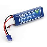E-flite 1800mAh 3S 11.1V 30C LiPo, 13AWG: EC3, EFLB18003S30