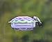 Nature's Way Bird Products WFHF2 So Real Window Hummingbird Feeder, Purple Fuchsia