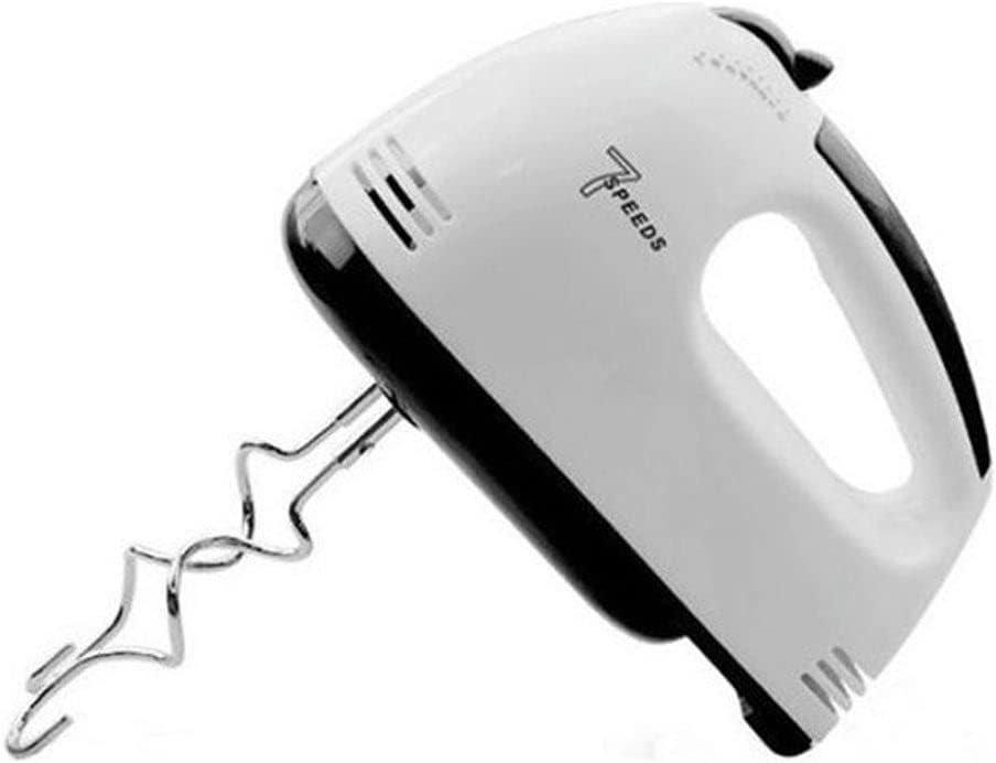 Dubai GalleryStainless Steel Electric Hand Mixer Chitomax 7 Speed Electric Hand Mixer Hand Held Mixers To Make Cakes Egg Beater Mixing Machine Silver