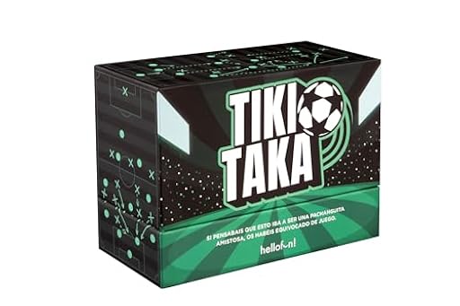 Tiki Taka - El Juego de fútbol definitivo. A Partir de 4 Jugadores. Divertido para Jugar con la Familia y Amigos. Desde el Primer Mundial hasta el día de Hoy. | Ya disponible en tu tienda friki favorita! En mundofriki.es!