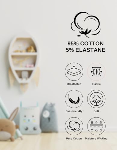 Cotton Girls' Panties Comfortable Teen Girl Knickers Pack of 5 or 103