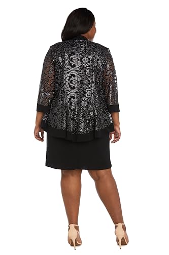 Image of R&M Richards Women's The Opulence Jacket Dress