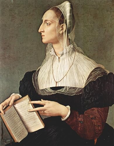 Affiche Laura Battiferri Bronzino pour décoration salon élégante