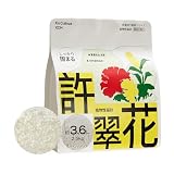 許翠花猫砂 植物由来 緑茶の香り しっかり固まる 強力消臭 底にくっつかない 低粉塵 キャッサバ猫砂 小粒タイプ ネコ砂 猫トイレ砂 天然素材 2.5kg