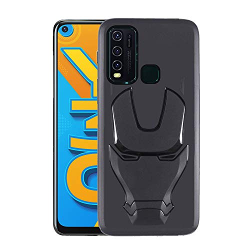 VIDO 3D Iron Man Avengers Back Case Cover | 360 Degree Protection | Shock Proof | Screen & Camera Protection | Soft Silicon Rubberised Back Cover for Vivo Y30/Y50 (B08YN5TT84) Amazon Price History, Amazon Price Tracker
