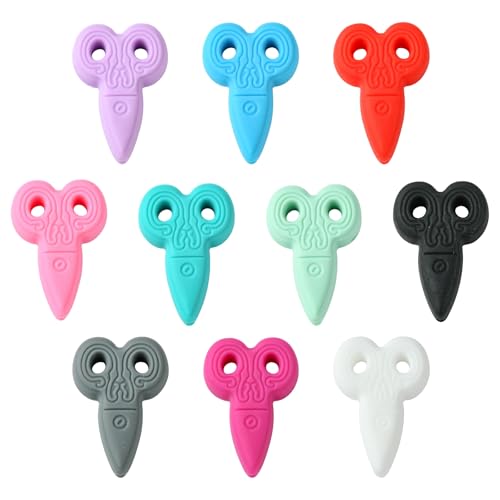 Perles en silicone pour porte-clés et bijoux personnalisés