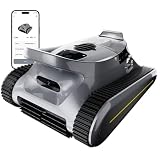 Cordless Robotic Pool Cleaner -Pool Vacuum 180W Brushless Motor, 45,000Pa Suction, Wall Climbing, Sonar Navigation, 3 Modes Automatic Pool Robot for Inground & Above-Ground Pools Up to 2150 Sq. Ft. -  Seauto