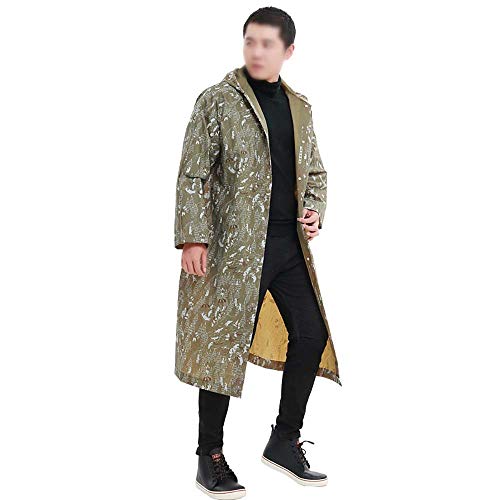 売り値価格 レインコート メンズ レインウェア レインスーツ バイク ロングレインポンチョ おしゃれ 雨具 男女通用 通学 通勤 旅行 グリーン 2枚セット Luckinsell Zajprc115 サープラ