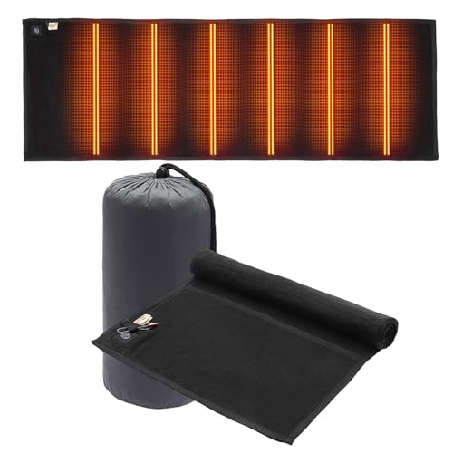 Tapis chauffant intérieur pour sac de couchage avec matelas réglable pour adulte