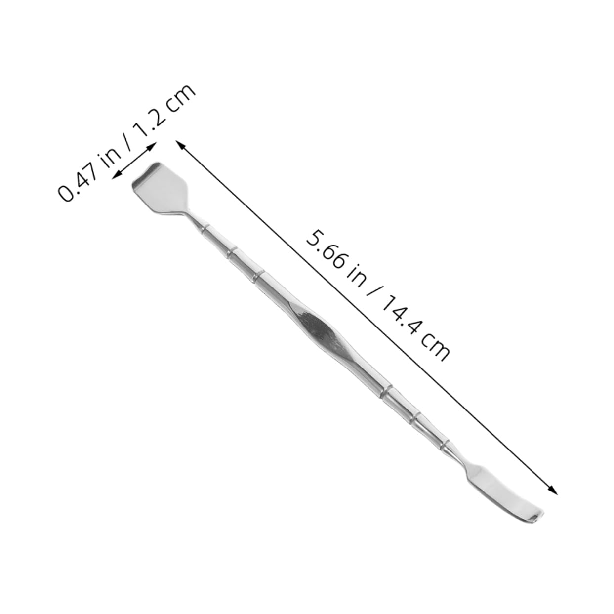 FOMIYES Metal Makeup Tool Facial Exfoliator Tool Extractor Kit Face Exfoliator Nail Wand