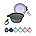 9. Gray & Light Violet