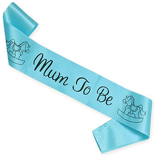 Image of Wobbox Baby Shower Decoration Items| Baby Shower Photo Booth Props for Photoshoot, Mom to Be Satin Sash Daddy to Be Decoration, Godh Bharai Decoration Kit-(FP435)