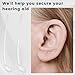 4 Pack Hearing Aid Sport Lock for Oticon 85db, Hearing Aids Accessories for Oticon, Hearing Aid Fixing Tail, Hearing Aid Supplies for Oticon