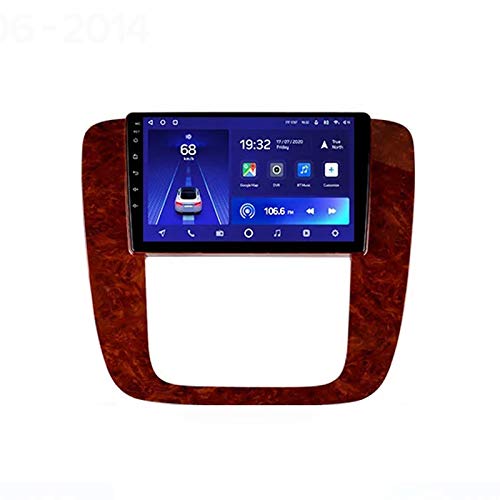 Android 10.0 Autoradio Stereo-Head Unit HD Touchscreen Mit Bluetooth GPS Navigation Lenkradsteuerung Unterstützung Subwoofer-Ausgang 1080P Video,