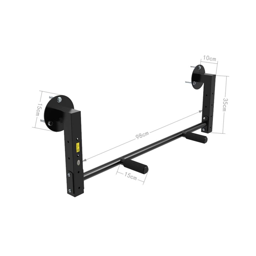 An der Wand montierte Reckstangen Heim-Fitnessstudio für drinnen und draußen bequem rutschfest multifunktional Krafttrainingsgerät sichere Belastung 300,