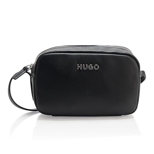 HUGO Bolsa tiracolo pequena Chris, Groselha preta, Small
