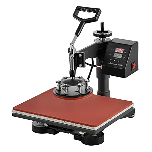 Heat Press Machine 5 in 1 Sublimadora 12x15 Heaess miniatura 1