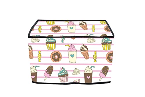 Image of Printer Cover for HP 1005 Printer with Zipper for Dust Protection (Sweets Desgin)