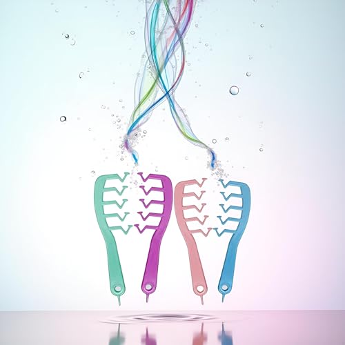 Peine de dientes anchos en Z para cabello rizado miniatura 5
