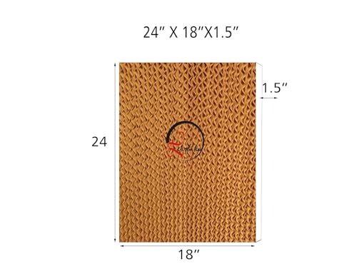 Image of Honeycomb Pad | Air Cooler Cooling Pads | Honeycomb pad for Cooler | Honeycomb pad air Cooler (24 inch X 18 inch X 1.5 inch)