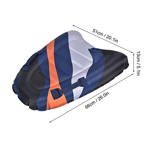 RANNYY Draagbare opblaasbare zwemplank, strand-bodyboard voor kinderen en volwassenen - Image 6