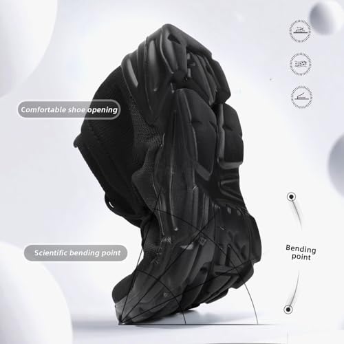 Men's Slip On Walking Shoes Running Comfortable Tennis Breathable Lightweight Non Slip Athletic Gym Workout Casual Fashion Sneakers4