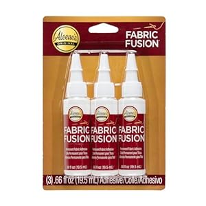 Aleene’s Fabric Fusion Glue, 3 Count, (Pack of 1)