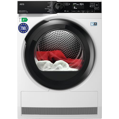 AEG TR838A4OBC Secadora con Bomba de Calor, Libre Instalación, 8 Kg...