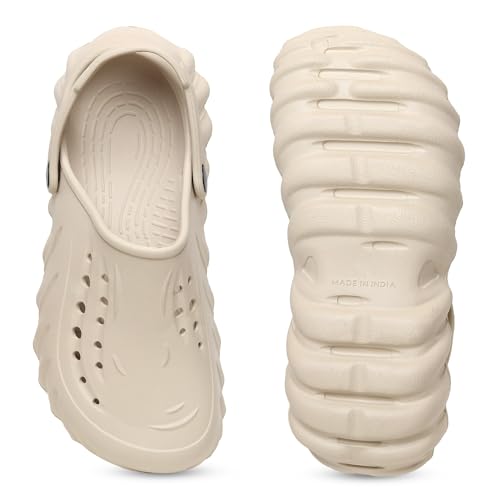 Image of JUSAN Men's Lightweight Comfort Clogs | Soft Cushion Slip-On Garden & Beach Clogs for Men | Breathable Waterproof Sandals with Non-Slip Sole | Casual Outdoor Summer Footwear for Men