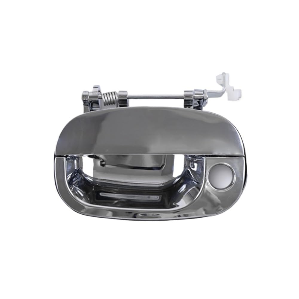 Ozhxxca Left For Chrome For Front Door Outside For Handle Compatible With For Starex 1997-2005 Jac Refine(Left)
