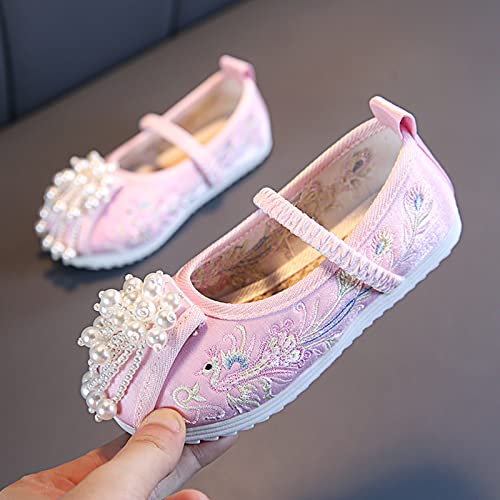 Girls Bottomed Embroidered Sandals Fashionable Costume Children Performance Children Embroidered Water Sandals for Kids2