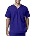 Carhartt Men's Ripstop Multi Pocket Scrub Top, Galaxy Blue, Large