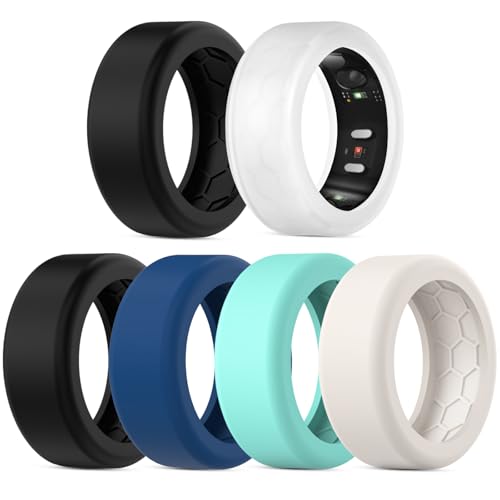 Snyeest 6�J�o�[ RingConn Gen 2/Gen 2 Air/Gen 1�v���e�N�^�[�Ή� ����~�߃f�U�C�� �V���R���P�[�X �t�B���K�[���b�p�[ �E�H�[�L���O �A�E�g ���f�B�[�X �����Y �}���`�J���[ S 6/7/8/9/10�p