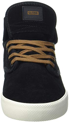 Image of Globe Men's Motley Mid Skate Shoe, Black /Turtle Green, 10.5 M US