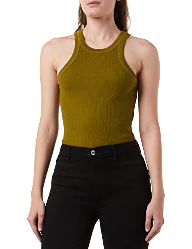 G-Star Raw Italian Army Ultra Slim Tanktop , Tops Para Mujer, Verde Avocado D22768-D289-D612 , S G-Star Raw Italian Army Ultra Slim Tanktop , Tops Para Mujer, Verde Avocado D22768-D289-D612 , S