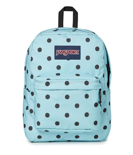 Image of JanSport SuperBreak One Backpack - Durable & Lightweight, 1 Main Compartment, Front Utility Pocket with Built-in Organizer, Spot On Sky High Blue