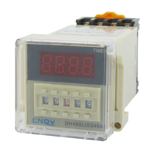 Relais temporisé DH48S-2ZH JCAKES DPDT 8 broches pour éviter les surcharges au démarrage 220V