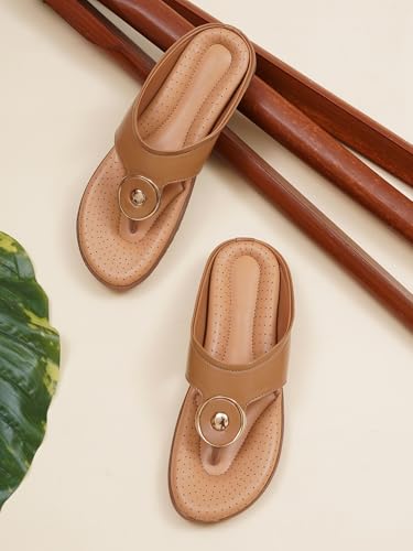 Image of womens Zenflow Flat Sandal Lightweight & Flexible Comfortable Design Anti-Skid Sole Versatile Style For Girls /Ladies