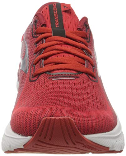 Brooks Brooks Men's Transcend 5 Running Shoes, Dahlia Orange Black, 9.5 US